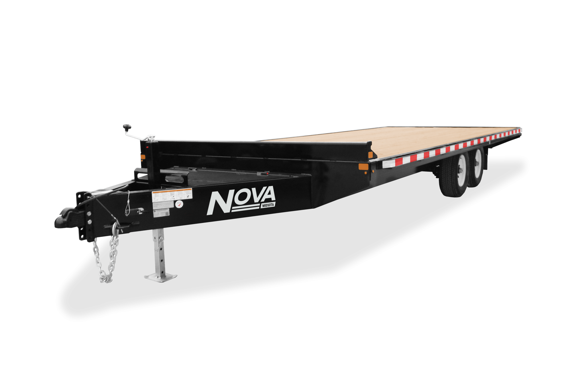 Midsota | Nova CTO Series Deckover Flatbed Trailer | Nova CTO Mid Front