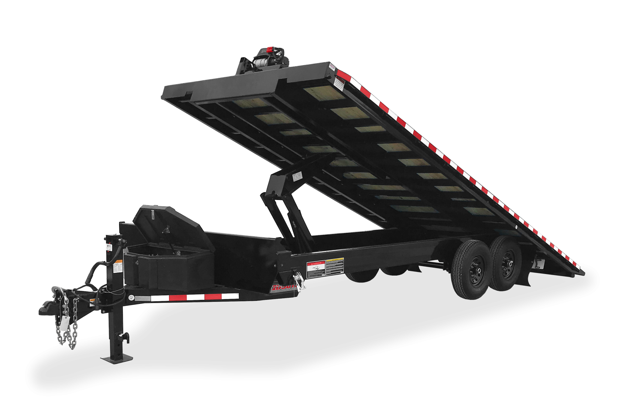 Midsota Trailers | Trailers | TBO Series Tilt Bed Trailer | TBO Mid, Front Up