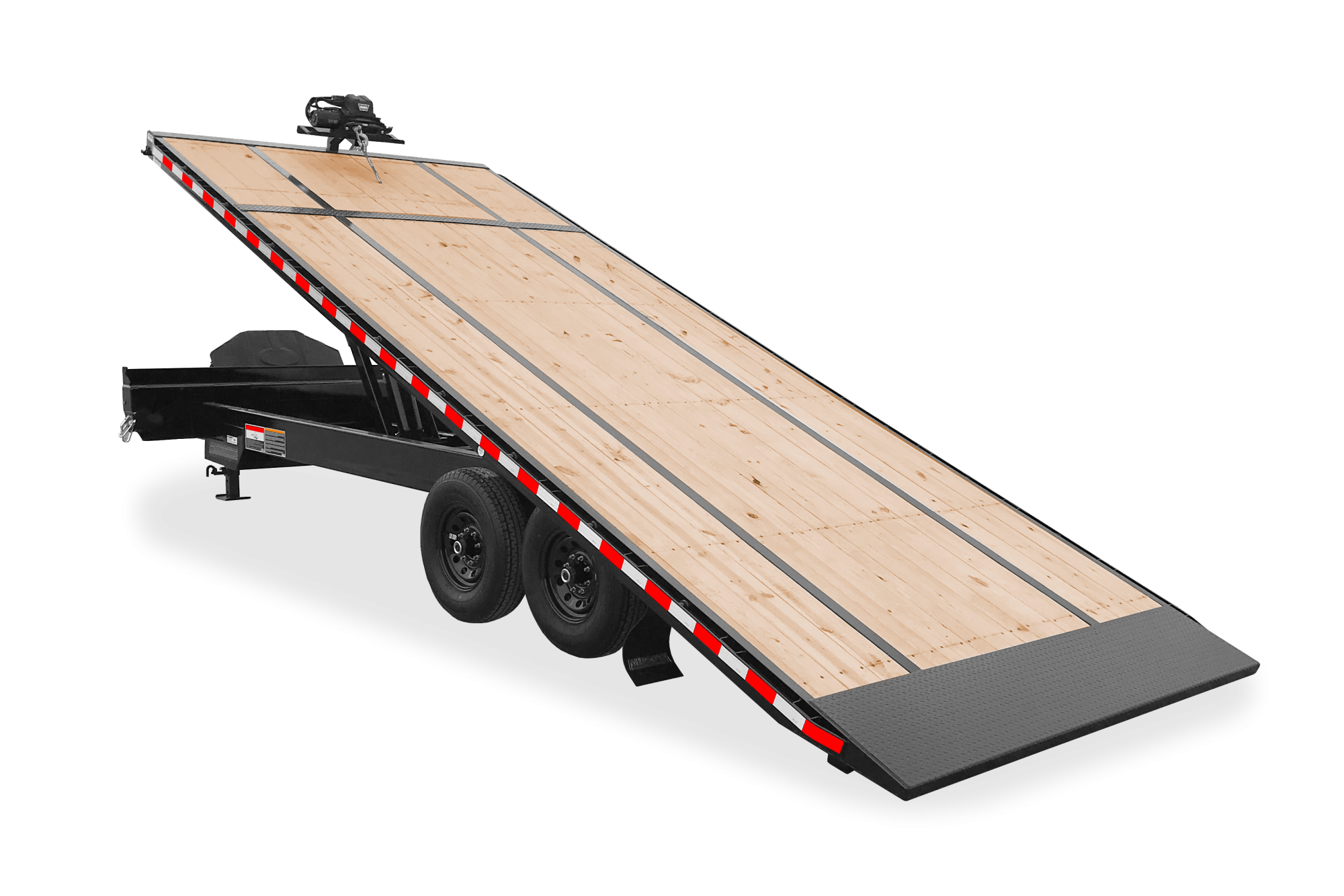 Midsota Trailers | Trailers | TBO Series Tilt Bed Trailer | TBO Mid, Rear Up