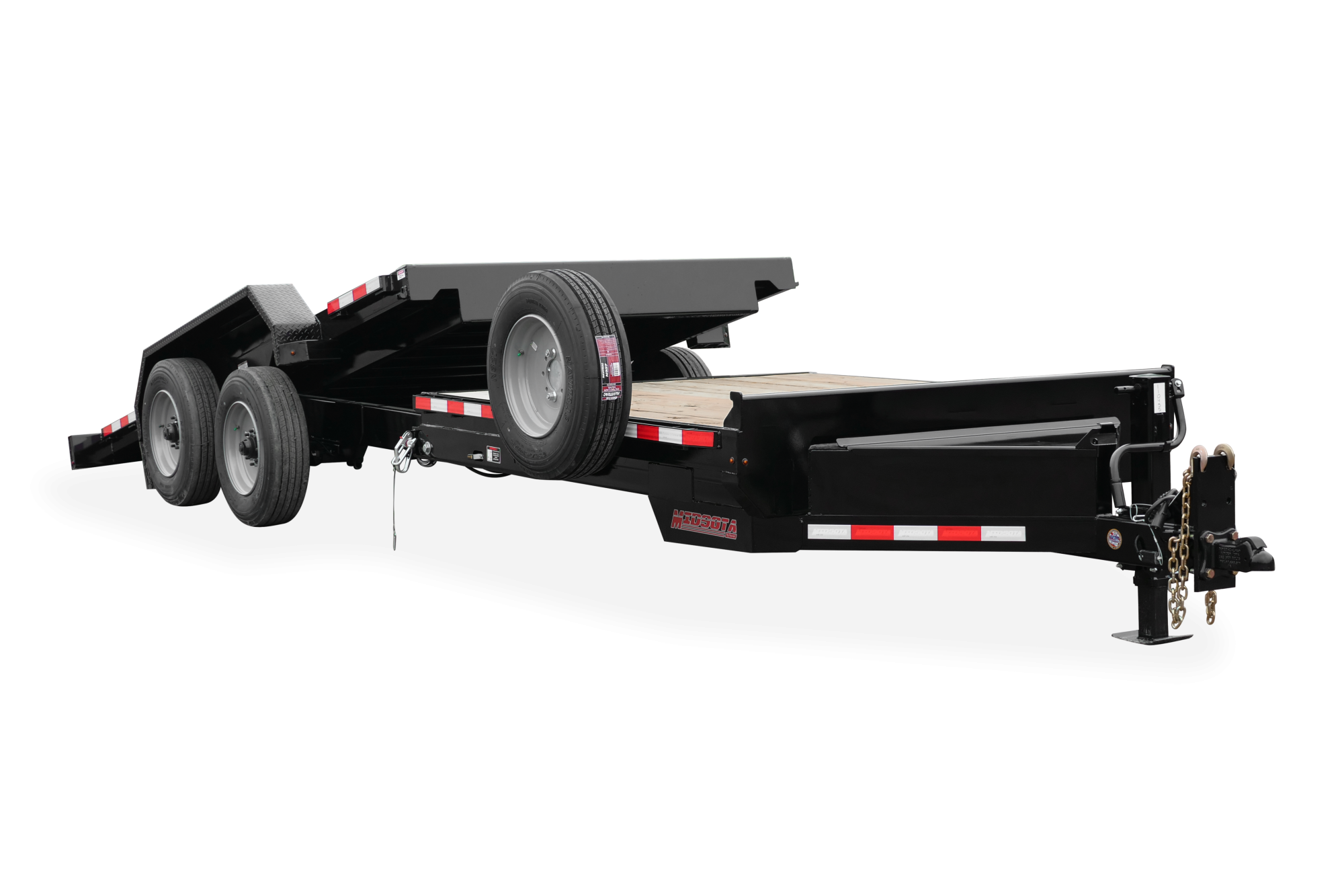 Midsota Trailers | Trailers | TBHD Series Tilt Bed Trailers | TBHD Series Tilt Bed Trailer, Front Up