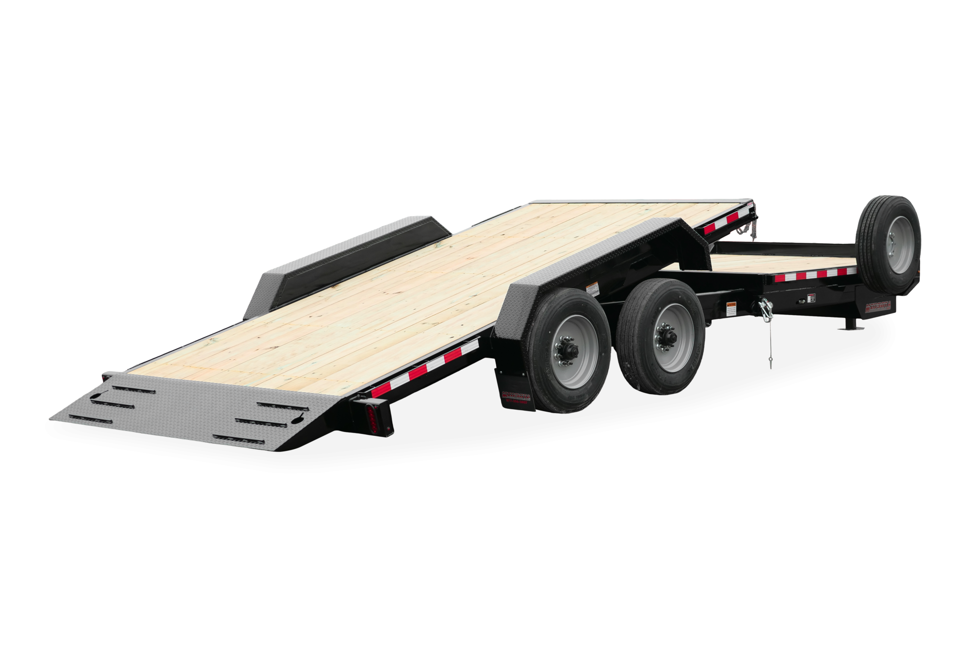 Midsota Trailers | Trailers | TBHD Series Tilt Bed Trailers | TBHD Series Tilt Bed Trailer, Rear Up
