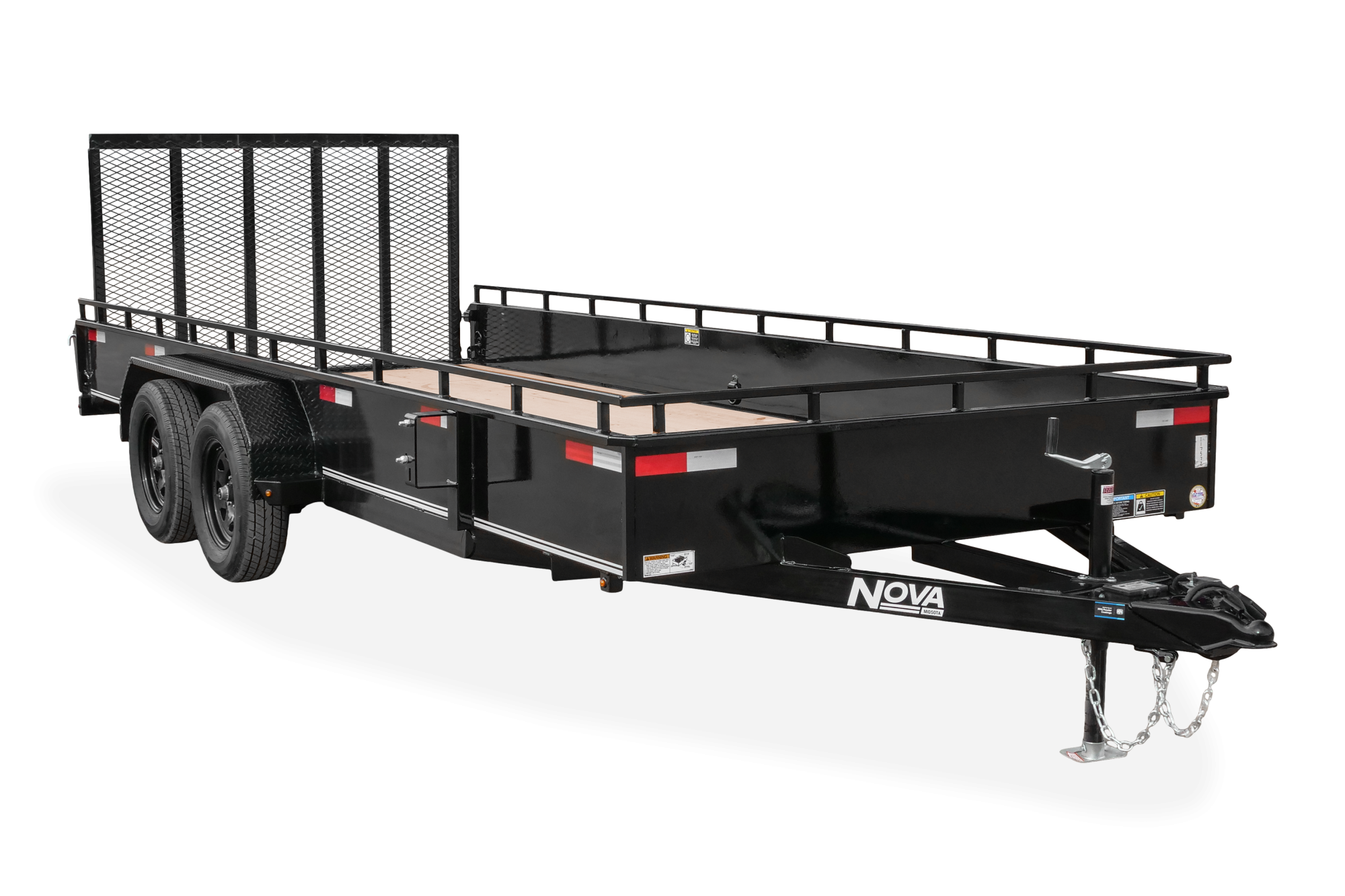 Midsota Trailer | Products | Trailers | Featured Image | MID_SolidSideUT_TandemFront