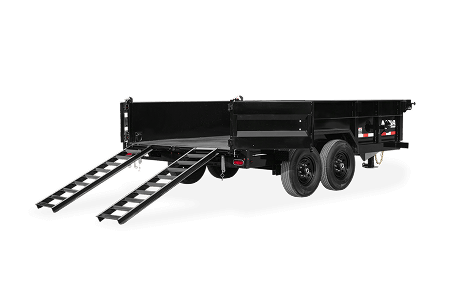 DT82 Dump Trailer with Rear Ramps 1