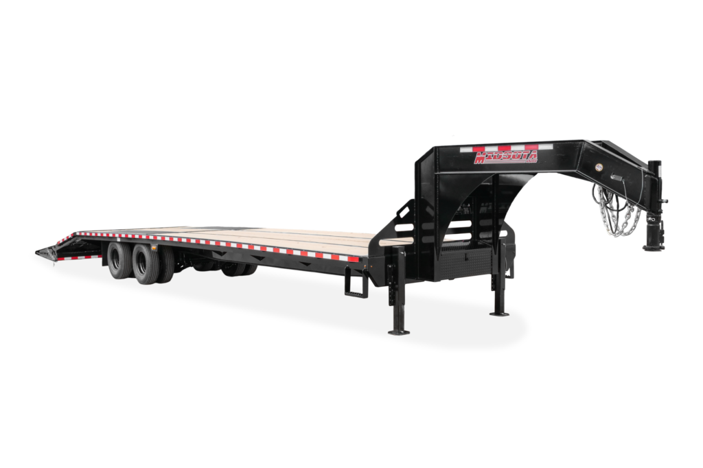 Midsota FBGN Series Deck Over Flatbed Trailer Front