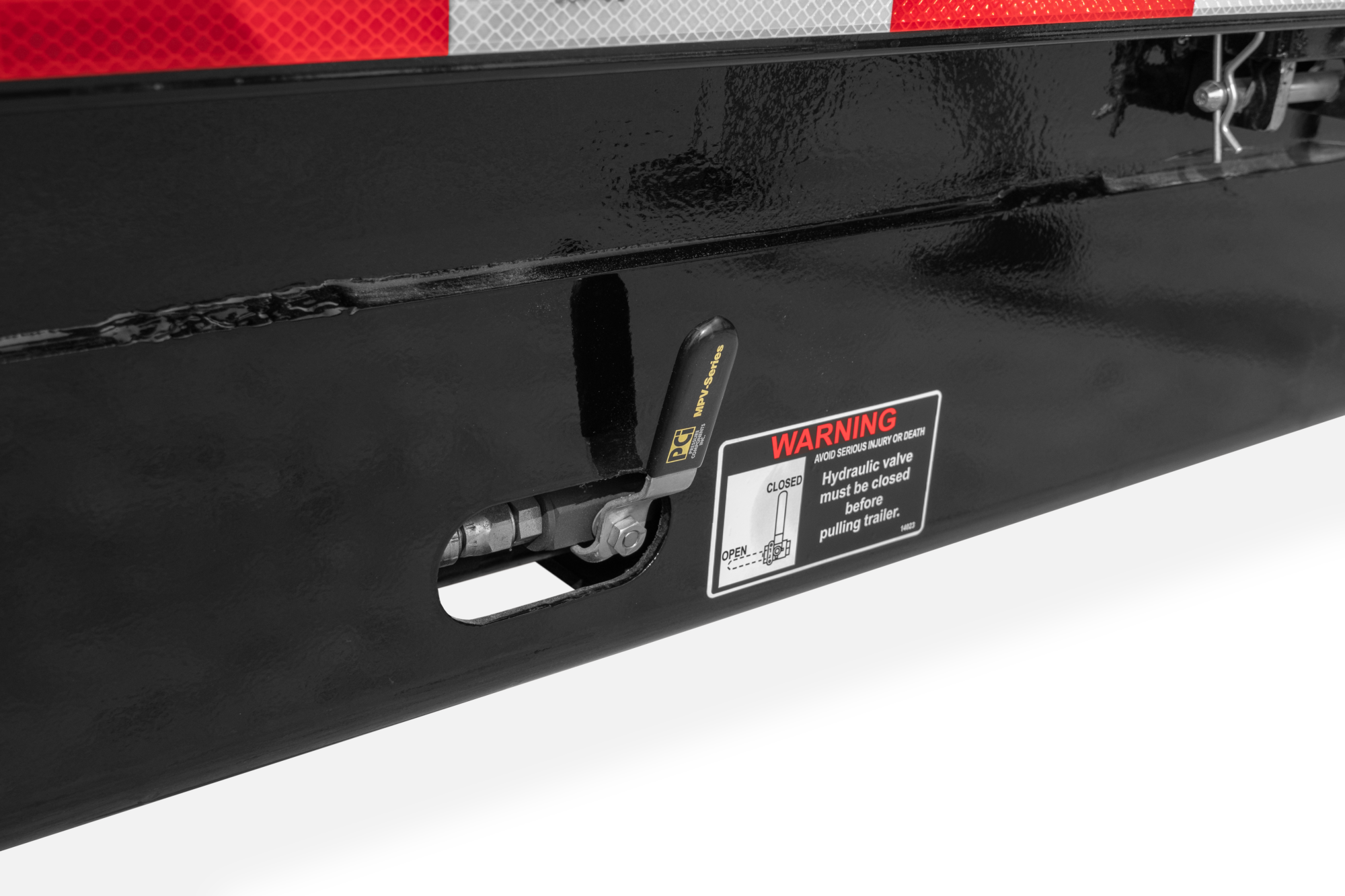 Midsota FBT BP Series Deck Over Flatbed Utility Trailer Hydraulic Valve
