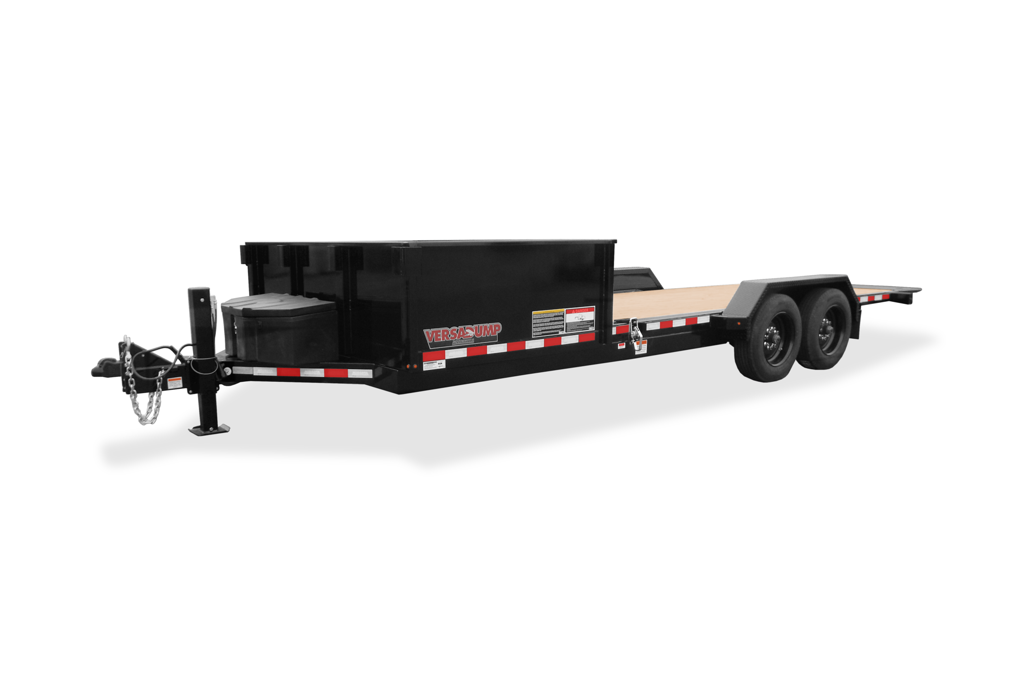 Midsota HS Series Dump Trailer Front Down