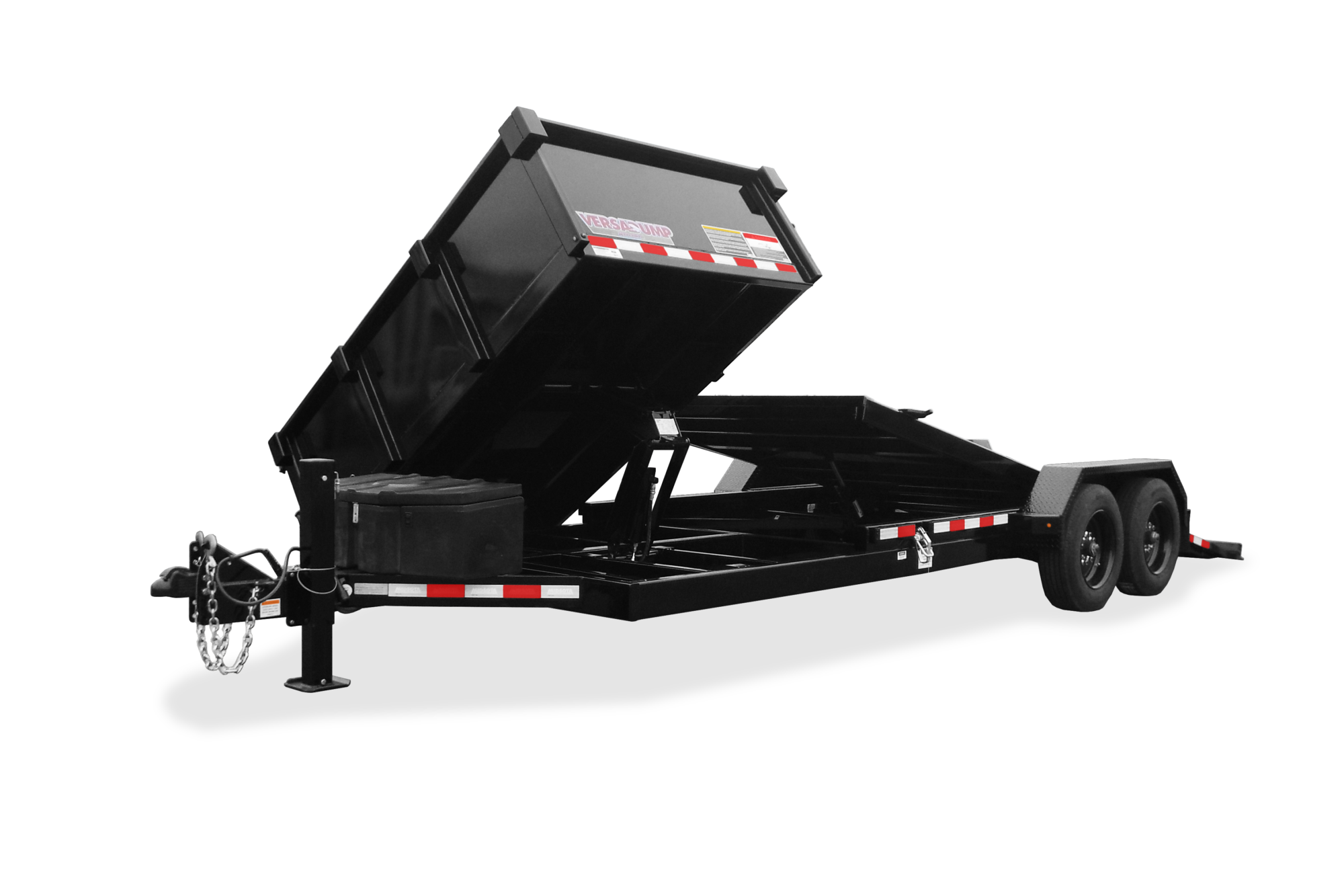 Midsota HS Series Dump Trailer Mid Front Tilted