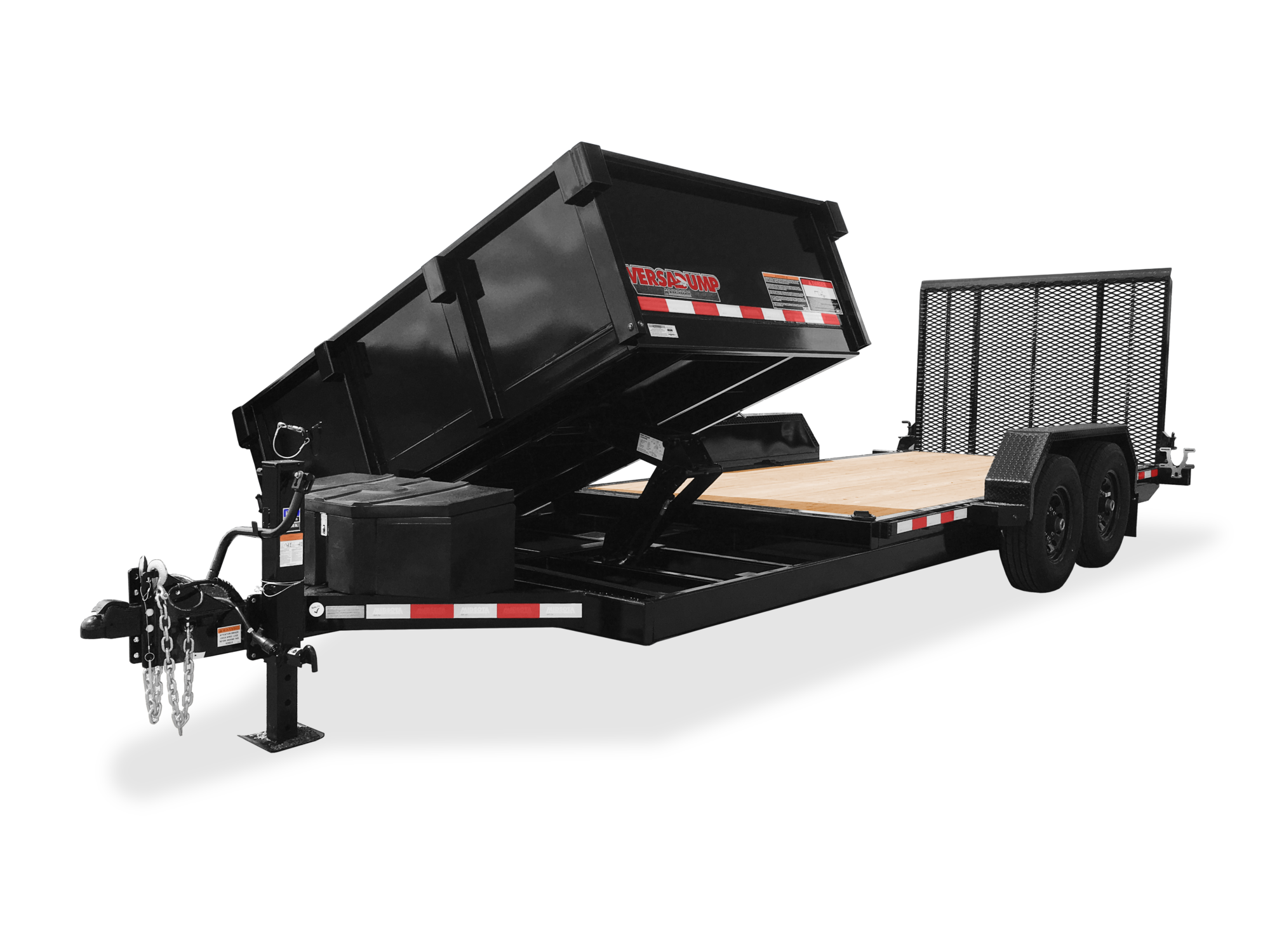 Midsota HS Series Dump Trailer Mid Front Up