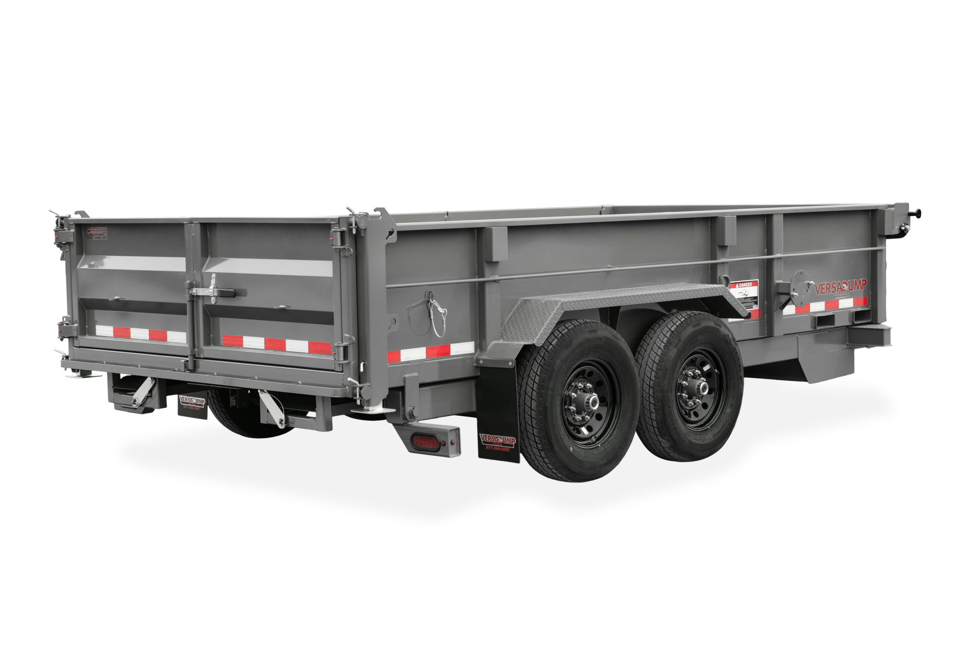 Midsota HV Series Dump Trailer Rear Down