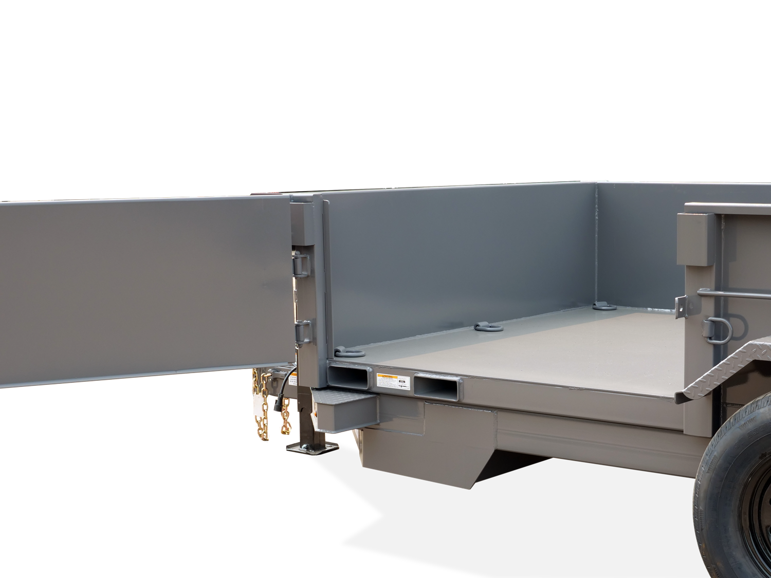 Midsota HV Series Dump Trailer Side Swing Door