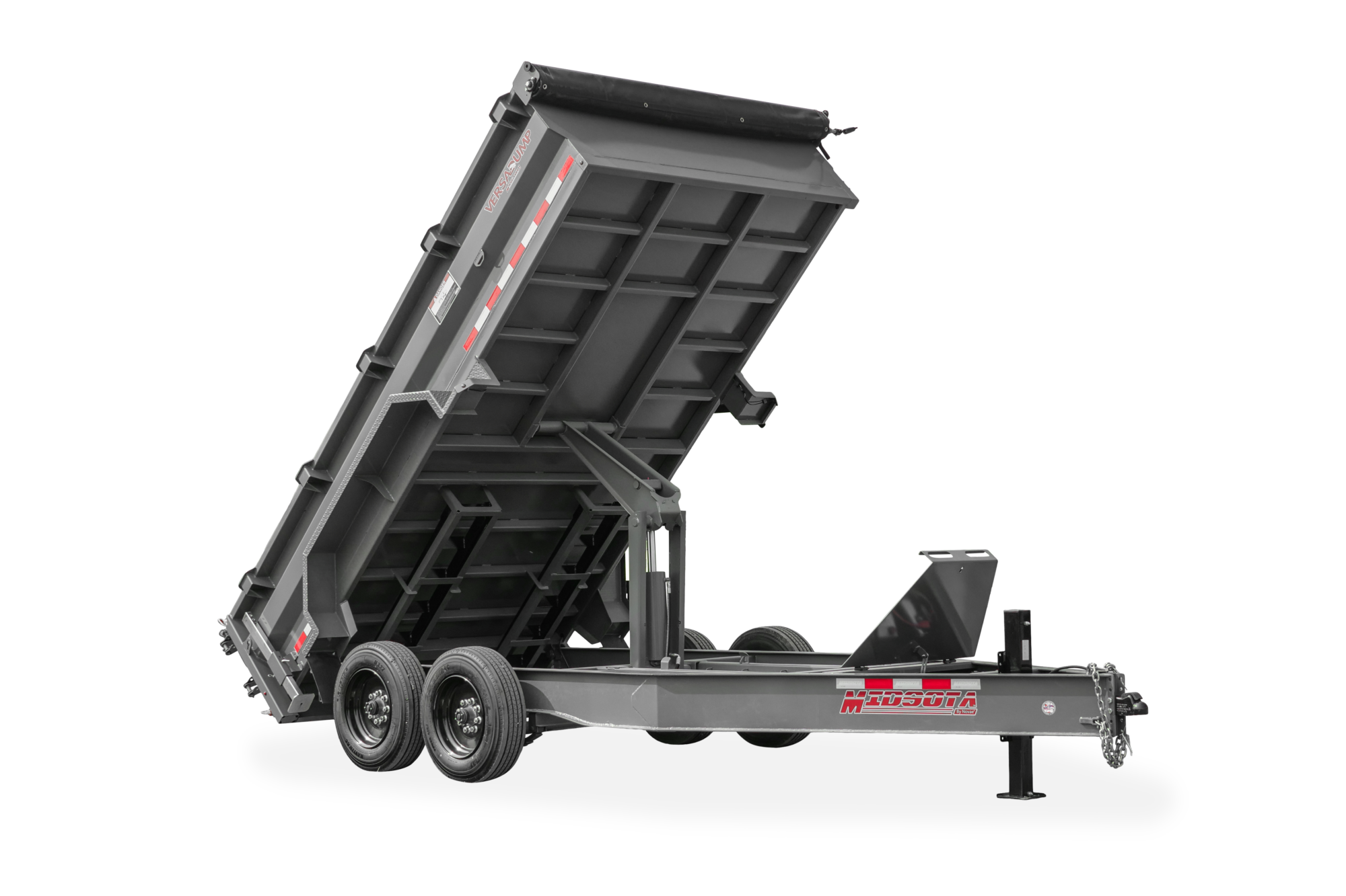 Midsota HVHD Series Dump Trailer Front Hero Up