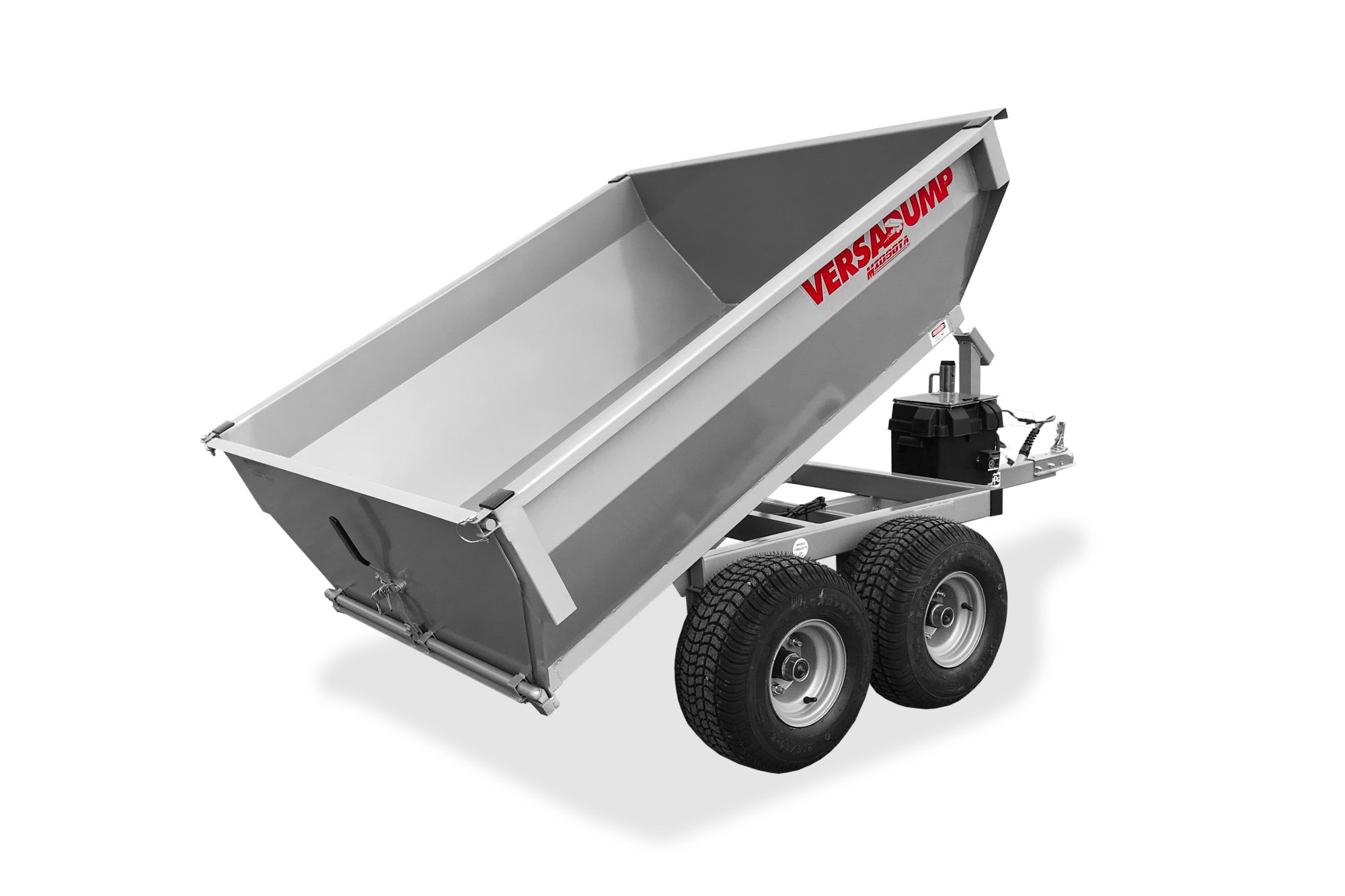 Midsota Mini Dump Trailer Rear Up