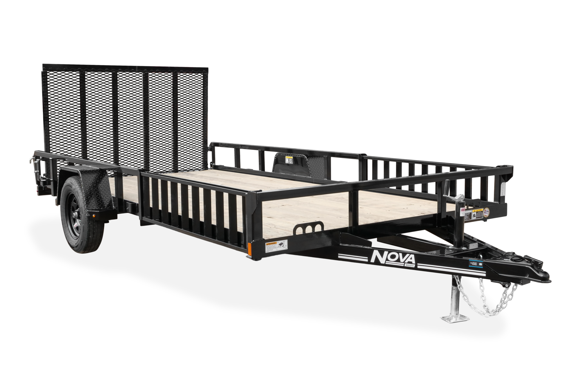 Midsota Nova ATV Utility Trailer Single Front Closed