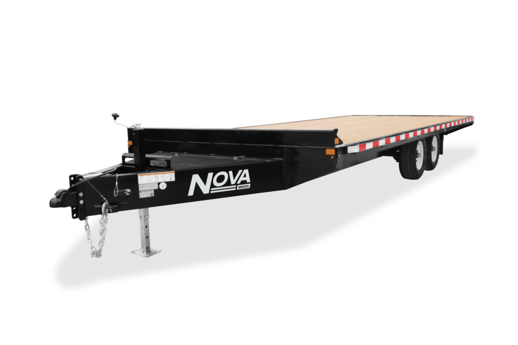 Midsota Nova CTO Series Deck Over Flatbed Utility Trailer Front