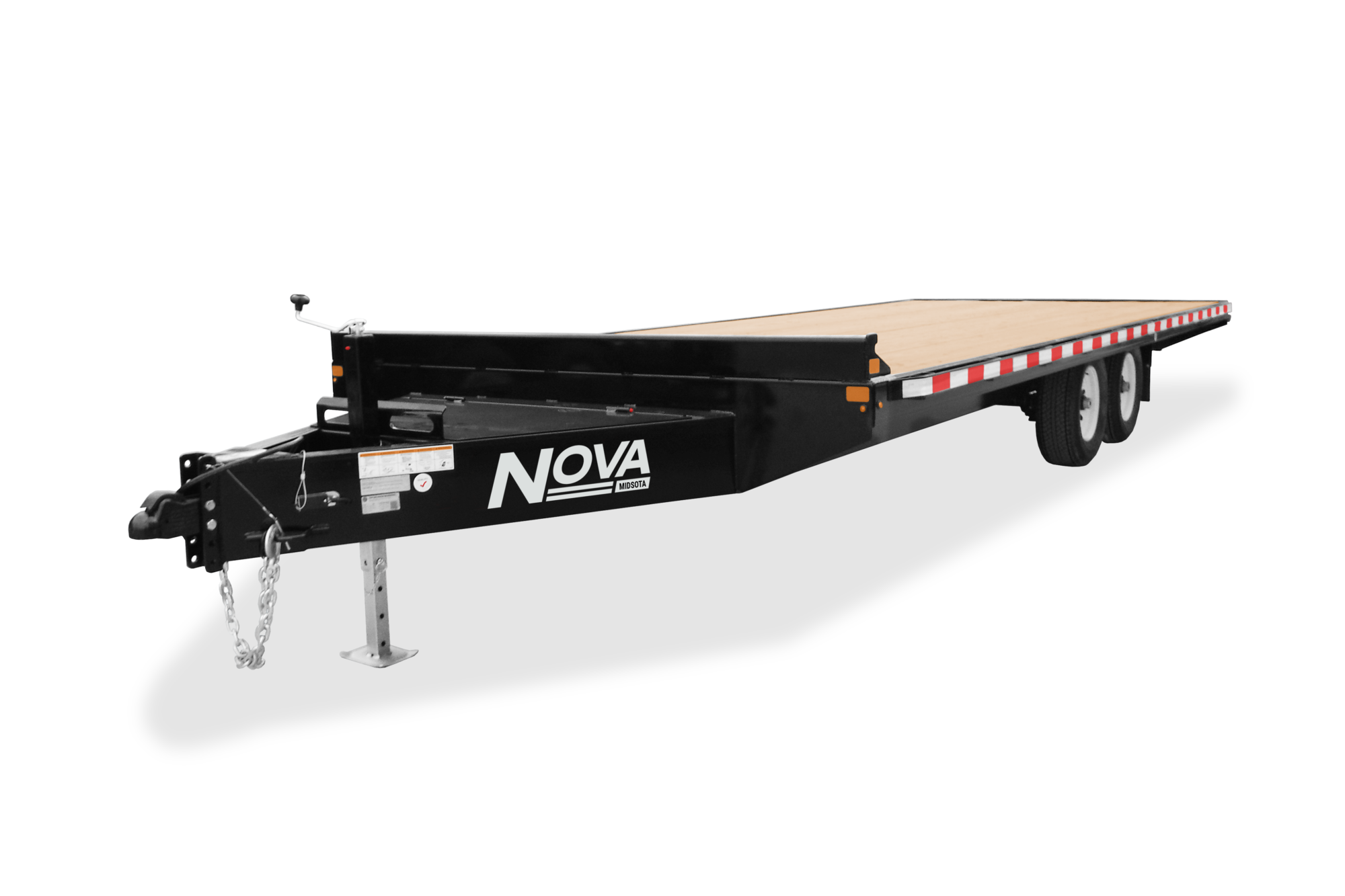 Midsota Nova CTO Series Deck Over Flatbed Utility Trailer Front