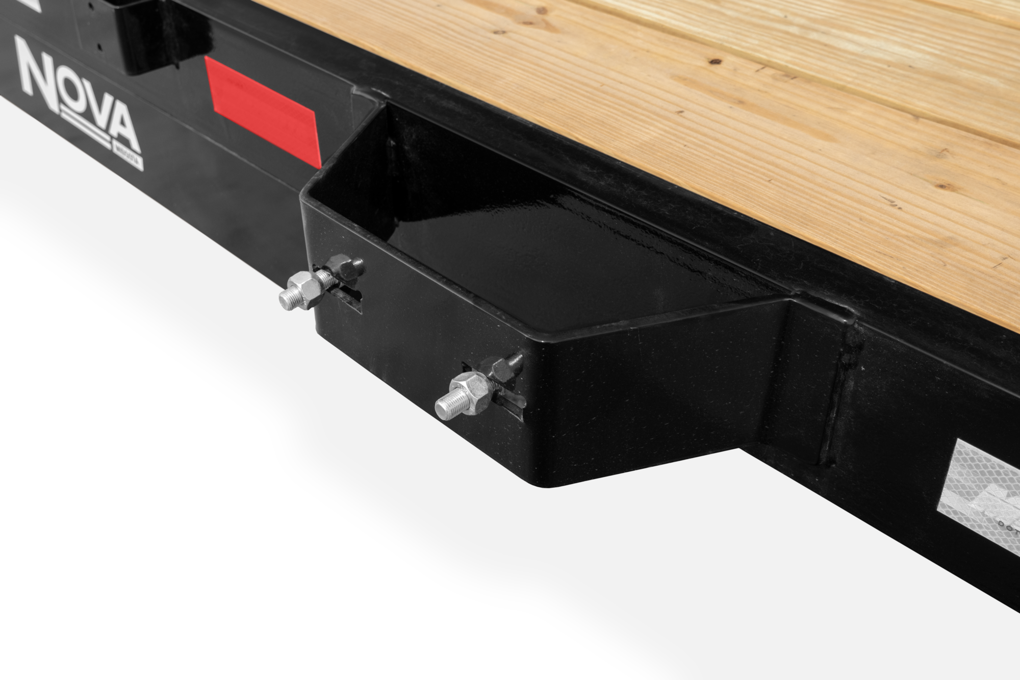 Midsota Nova Car Hauler Trailer Spare Tire Mount