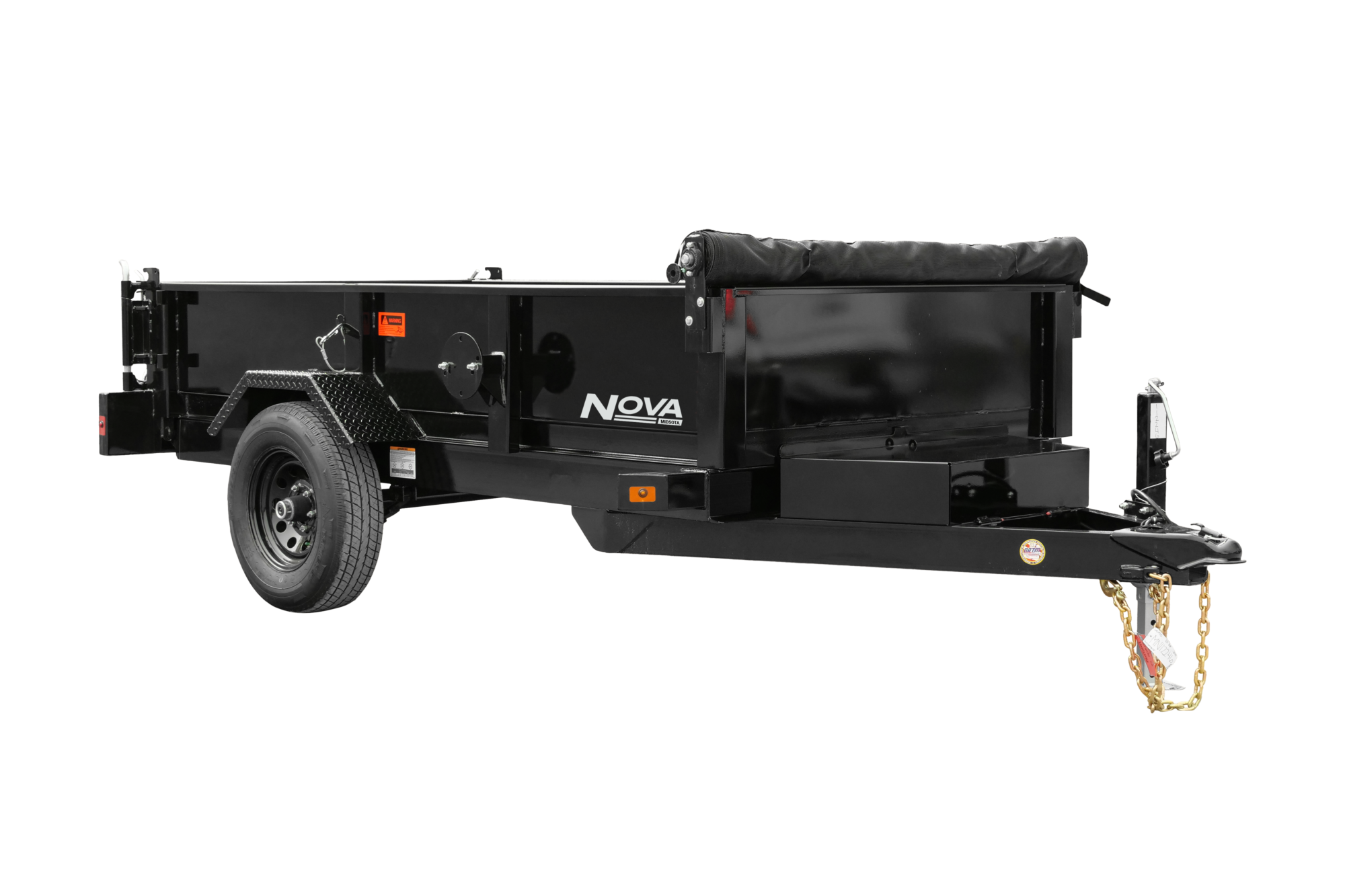 Midsota Nova DT60 5K Series Dump Trailer Front Down