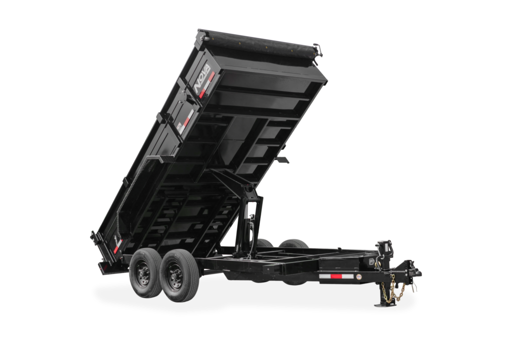 Midsota Nova DT82 14K Series Dump Trailer Front Up