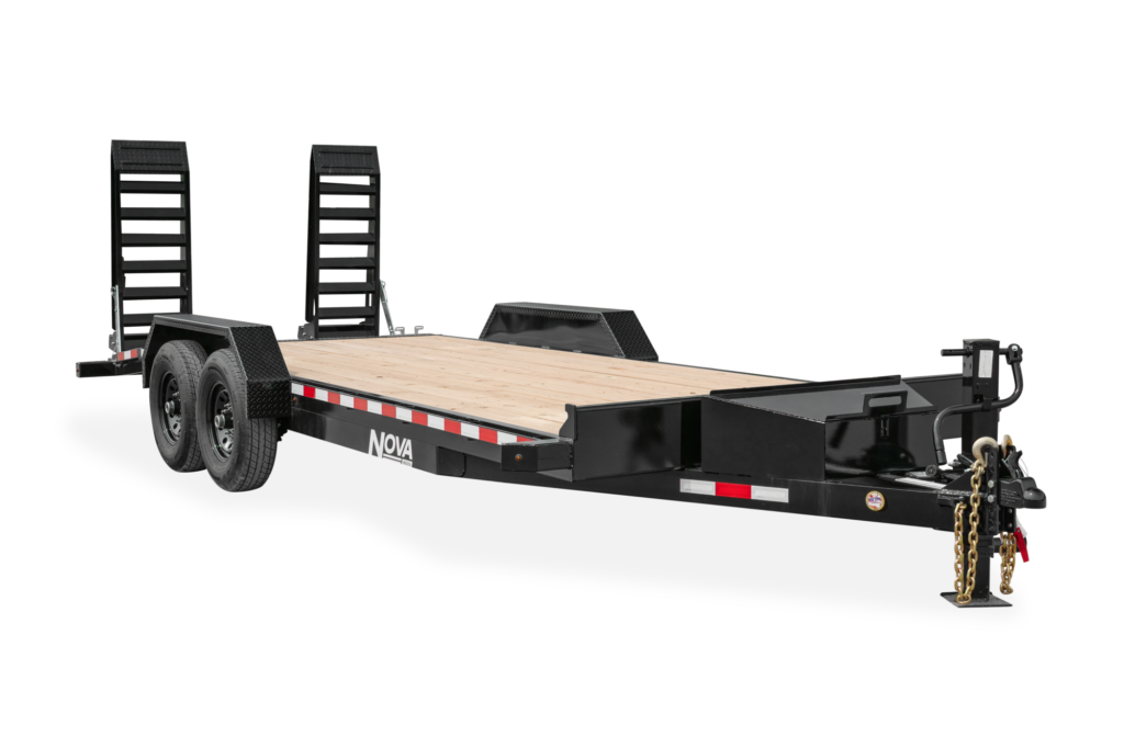 Midsota Nova ET Series Flatbed Utility Trailer Front Hero
