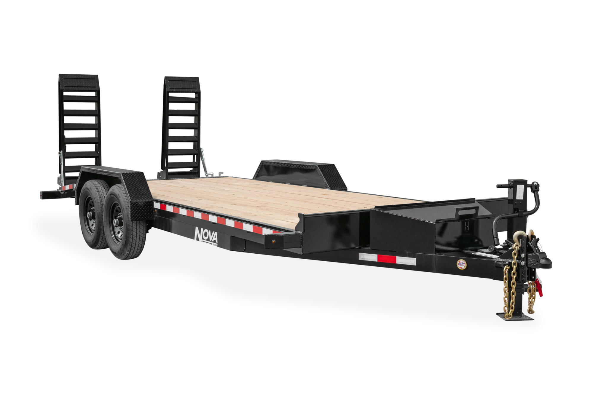 Midsota Nova ET Series Flatbed Utility Trailer Front Hero