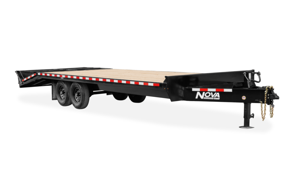 Midsota Nova ETO Deck Over Flatbed Utility Trailer Front Hero
