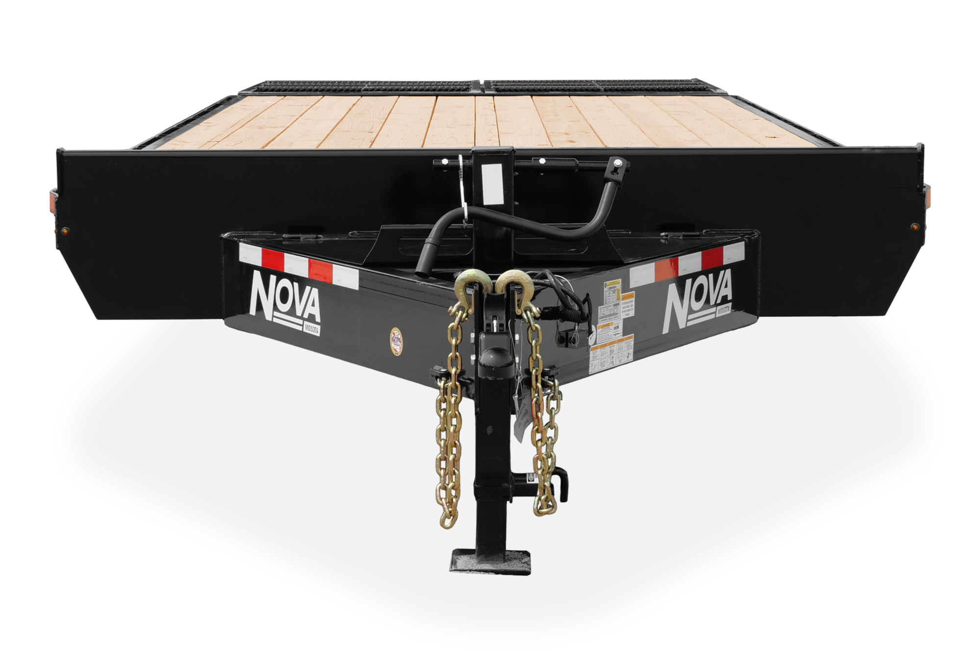 Midsota Nova ETO Deck Over Flatbed Utility Trailer Front View