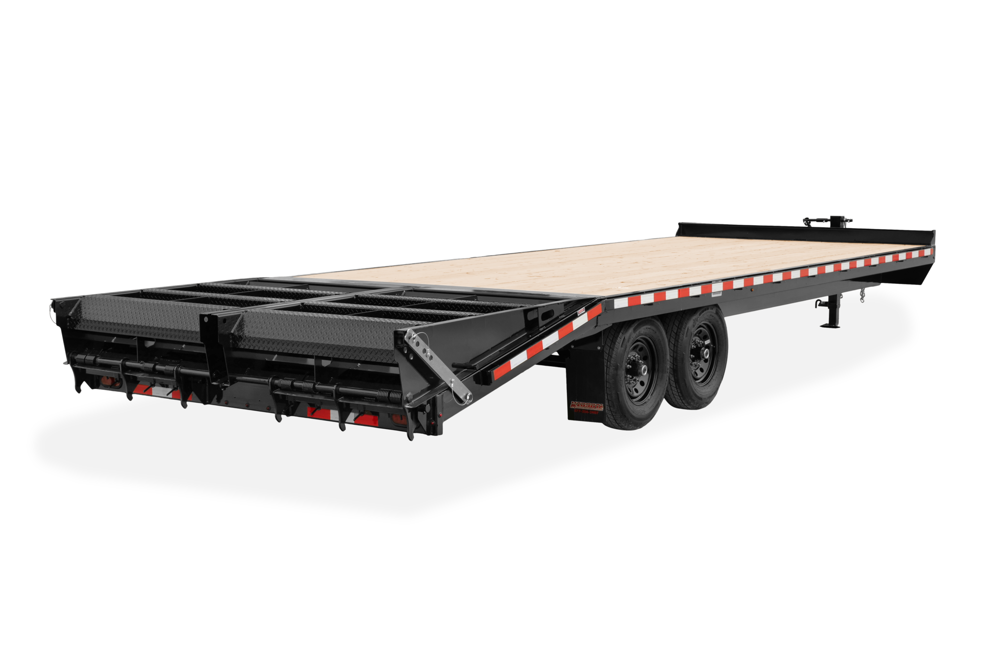 Midsota Nova ETO Deck Over Flatbed Utility Trailer Rear Hero