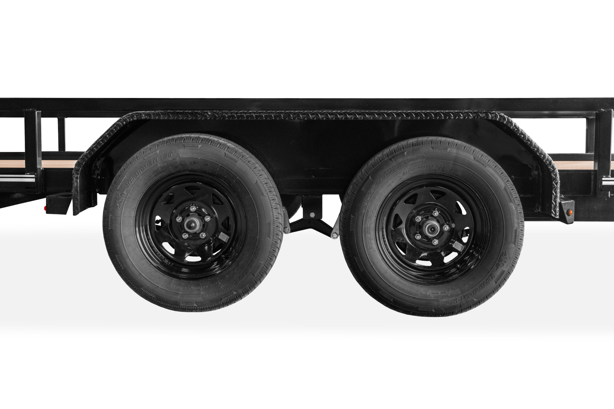 Midsota Nova Rail Side Utility Trailer Axles Tires