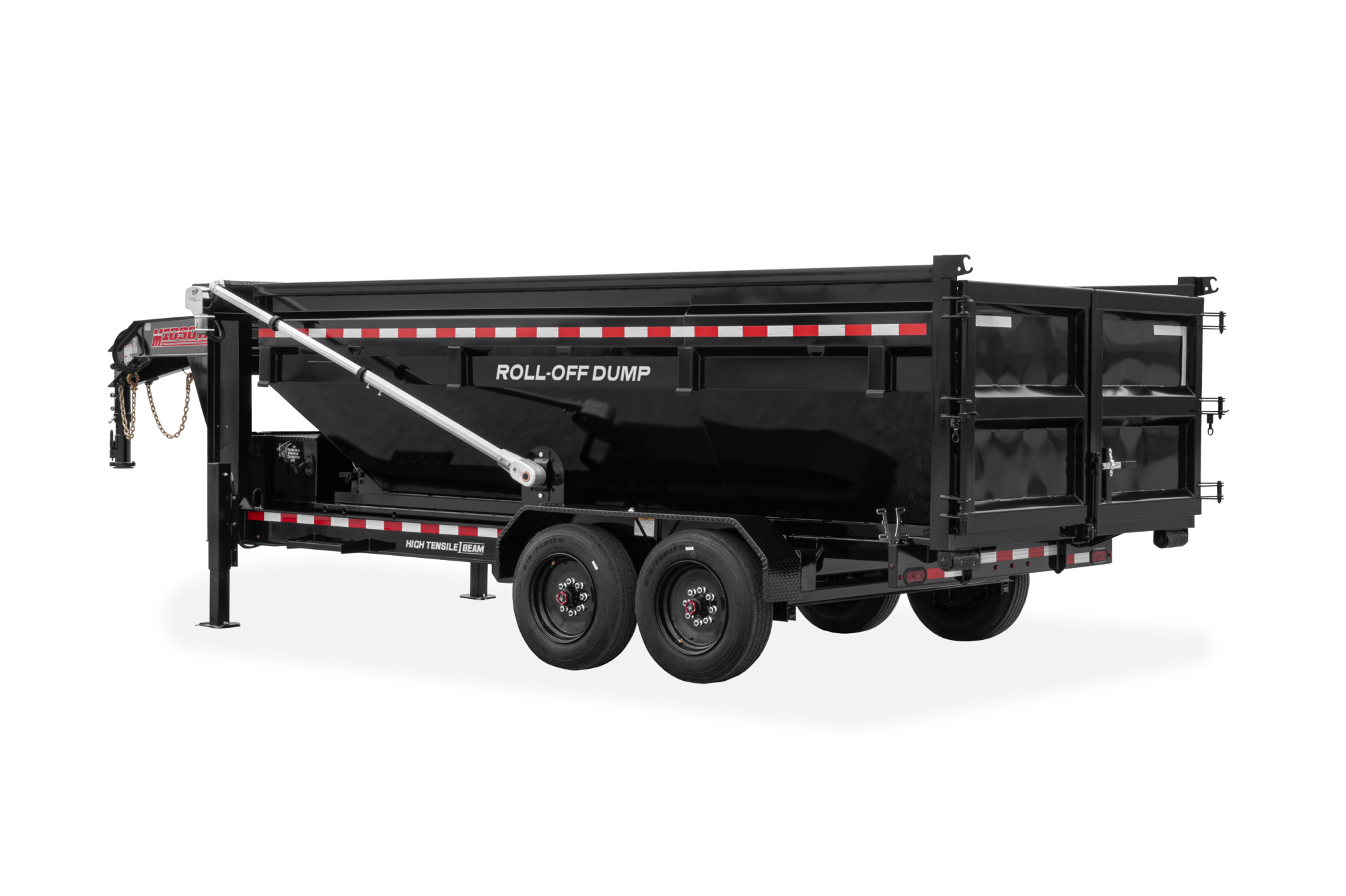 Midsota Roll Off Dump Trailer Rear Down