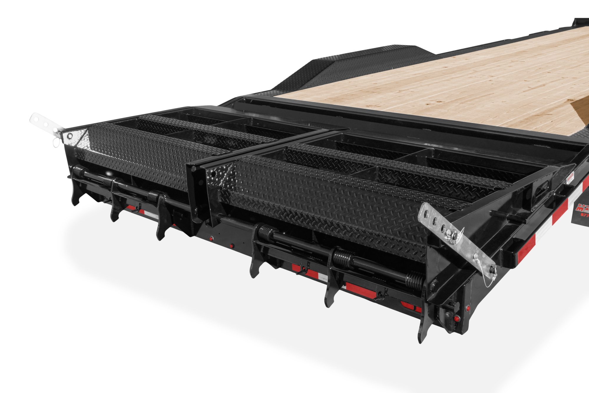 Midsota STWB Series Flatbed Trailer Rear Hero