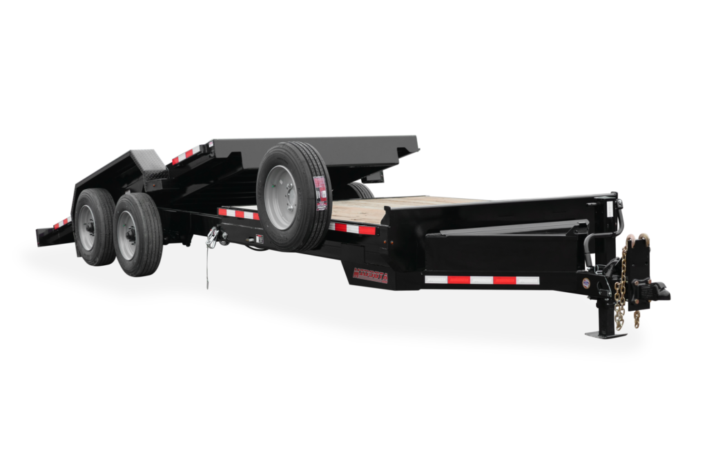 Midsota TBHD Series Tilt Ultility Trailer Front Up