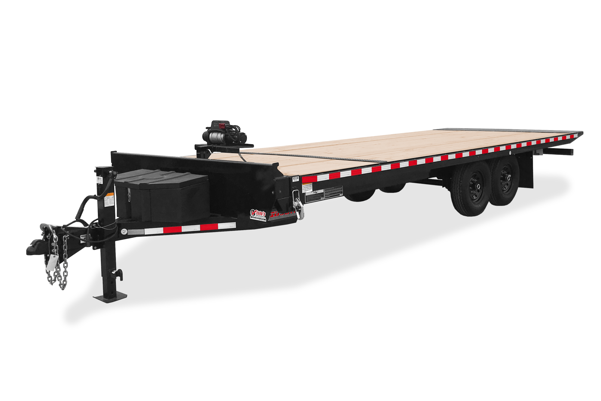 Midsota TBO Series Tilt Utility Trailer Front Down
