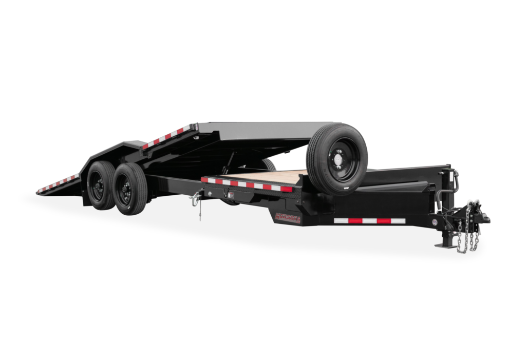 Midsota TBWB Series Tilt Utility Trailer Front Up
