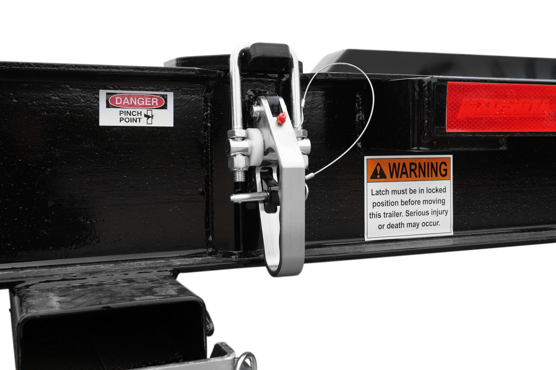 Mid I Beam Tilt Bed Fork Latch